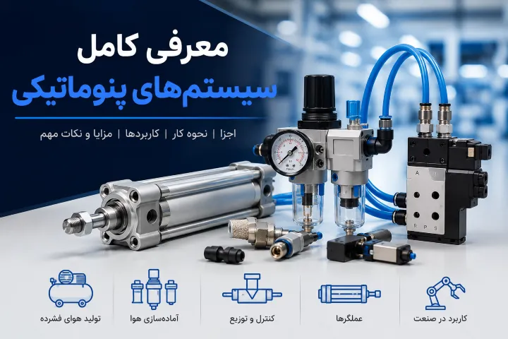 سیستم های پنوماتیکی چیست؟ 1 سیستم های پنوماتیکی چیست؟